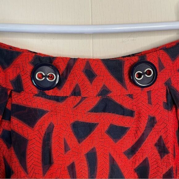 Anthropologie Eva Franco Mariner A Line Midi Skirt - Picture 3 of 6